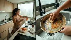 Consejo de cocina: la pasta de cáscaras de zanahoria y bicarbonato que ayuda con la grasa y los olores